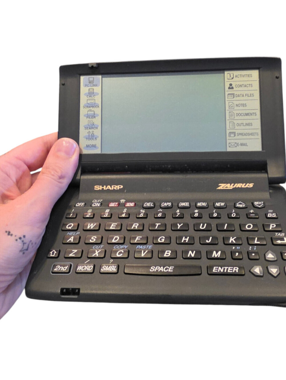 Sharp Zaurus ZR-3000 PDA Personal Digital Assistant -Works- w/ Stylus- Japan